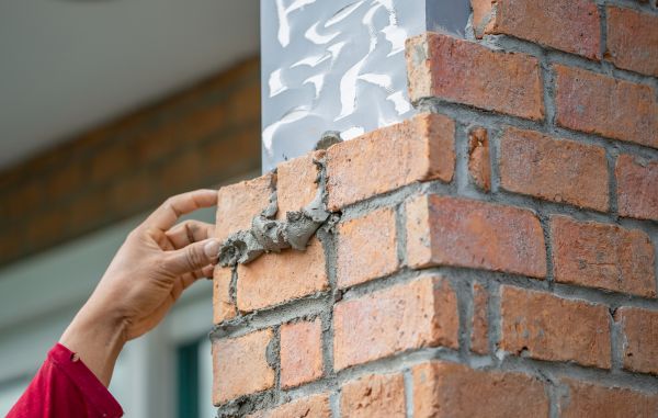 Brick Pillar Repair in Falls Church