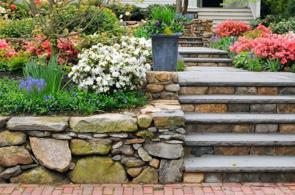 Stone Stairs Repair in Falls Church