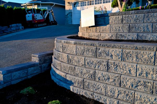Stone Retaining Wall Repair in Falls Church