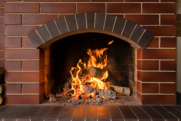 Brick Fireplace Installation in Falls Church
