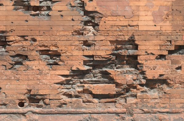 Damaged Brick Repair in Falls Church
