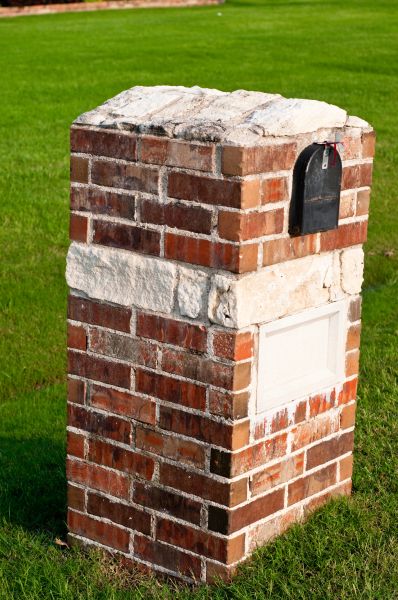 Brick Mailbox Installation in Falls Church