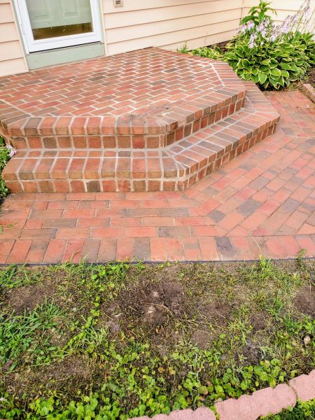 Brick Stoop Repair in Falls Church