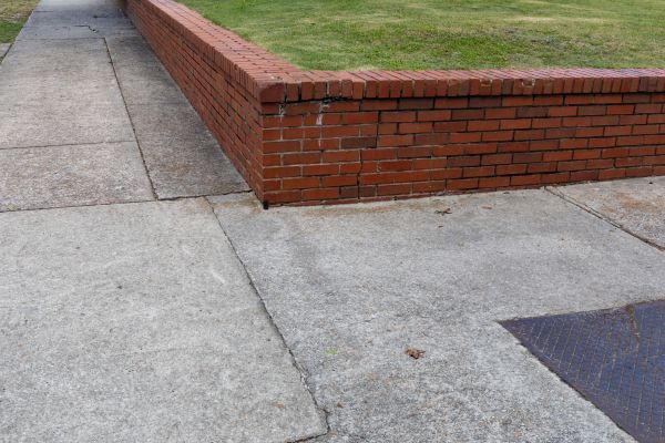 Brick Retaining Wall Repair in Falls Church